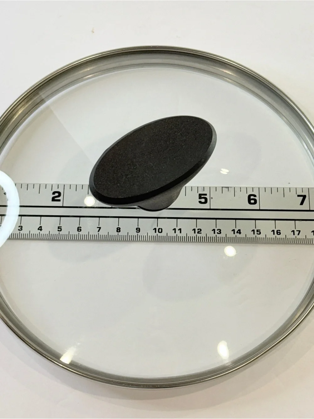 Crystal Clear 8” Tempered Glass Pot Lid – Universal Stainless Steel Replacement